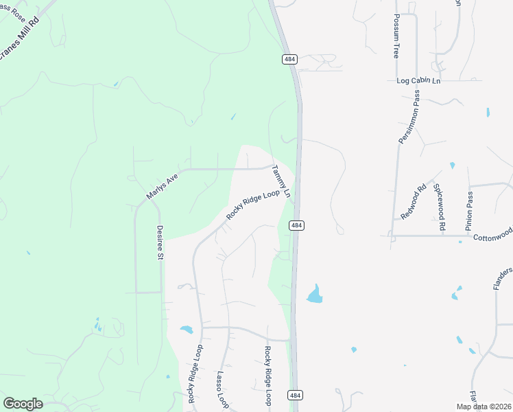 map of restaurants, bars, coffee shops, grocery stores, and more near 2900 Rocky Ridge Loop in Canyon Lake