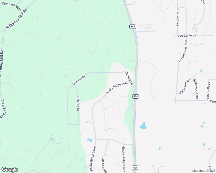 map of restaurants, bars, coffee shops, grocery stores, and more near 2845 Rocky Ridge Loop in Canyon Lake