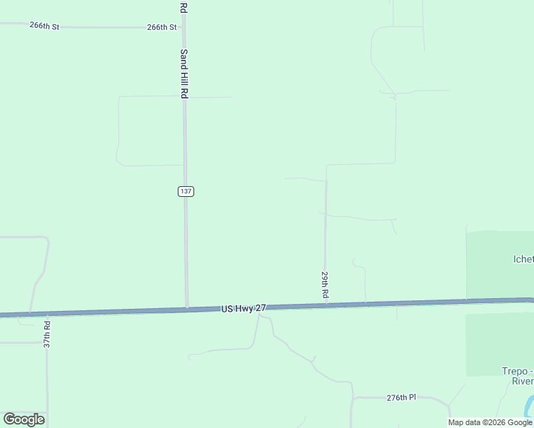 map of restaurants, bars, coffee shops, grocery stores, and more near 27205 29th Road in Branford