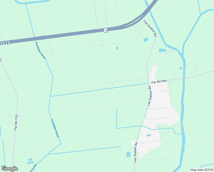 map of restaurants, bars, coffee shops, grocery stores, and more near 2507 Claude Leblanc Road in New Iberia