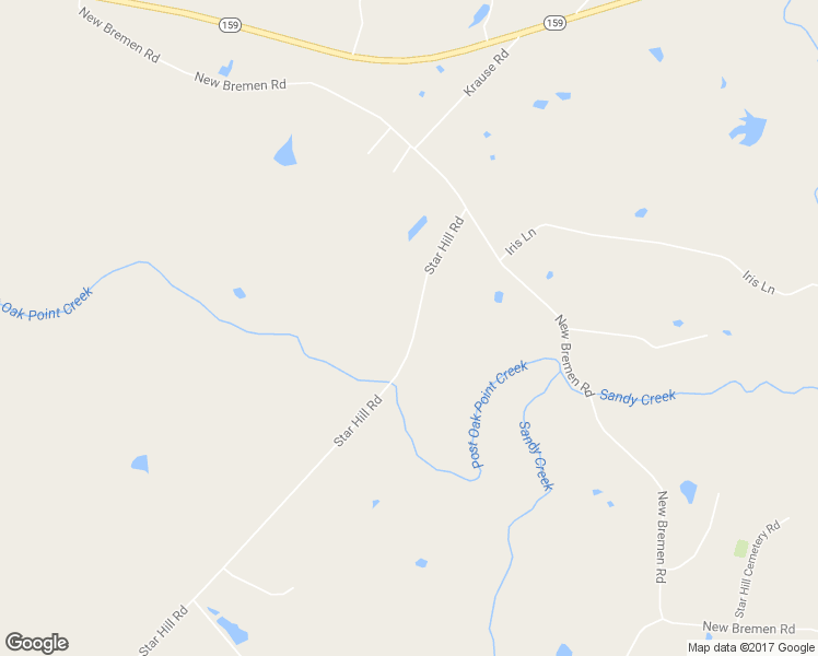 map of restaurants, bars, coffee shops, grocery stores, and more near 1641 Star Hill Road in New Ulm