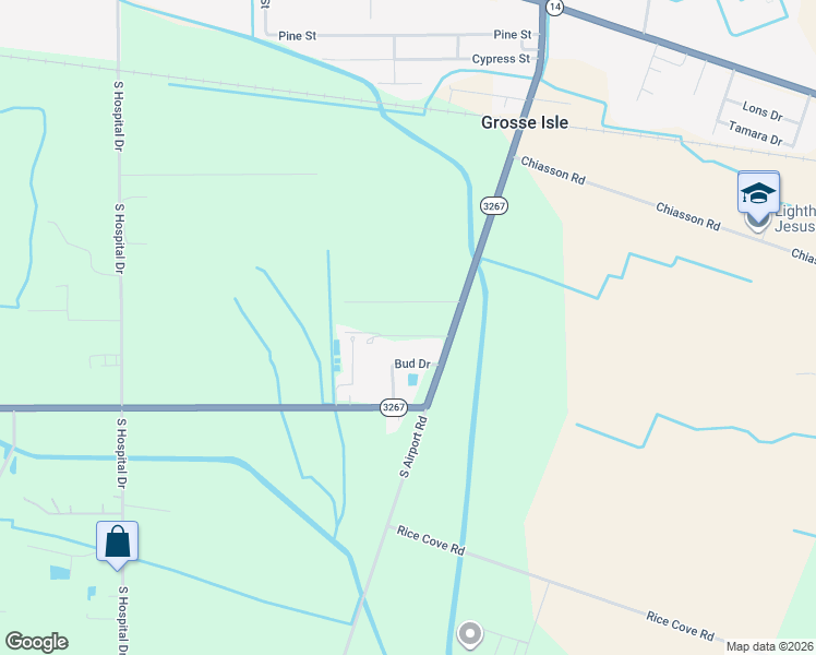 map of restaurants, bars, coffee shops, grocery stores, and more near 3026-3114 Donna Street in Abbeville