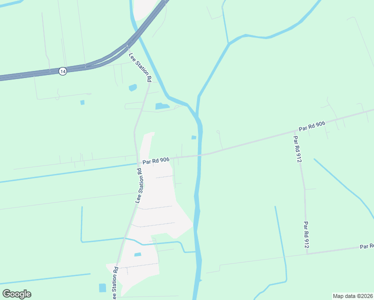 map of restaurants, bars, coffee shops, grocery stores, and more near 2414 Migues Road in New Iberia