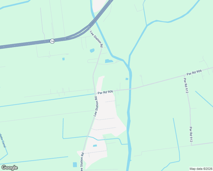 map of restaurants, bars, coffee shops, grocery stores, and more near 2602 Migues Road in New Iberia