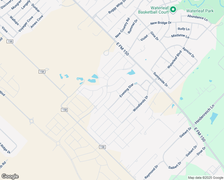 map of restaurants, bars, coffee shops, grocery stores, and more near 250 Crystal River Road in Kyle