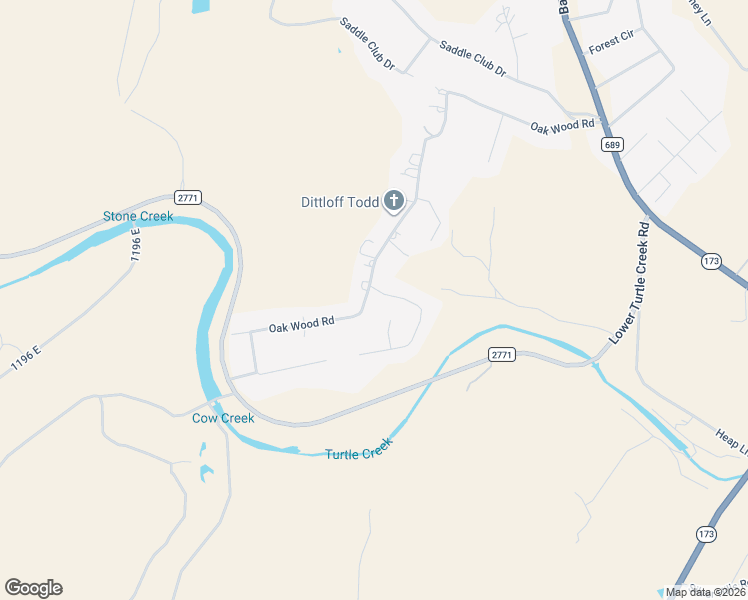 map of restaurants, bars, coffee shops, grocery stores, and more near 409 Oak Wood Road in Kerrville