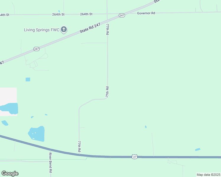 map of restaurants, bars, coffee shops, grocery stores, and more near 26866 77th Road in Branford