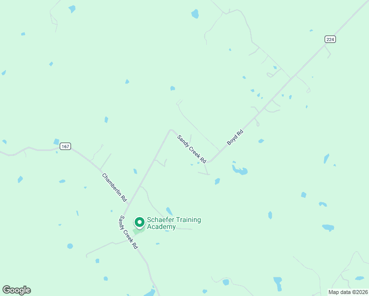 map of restaurants, bars, coffee shops, grocery stores, and more near 1797 County Road 168 in Dale