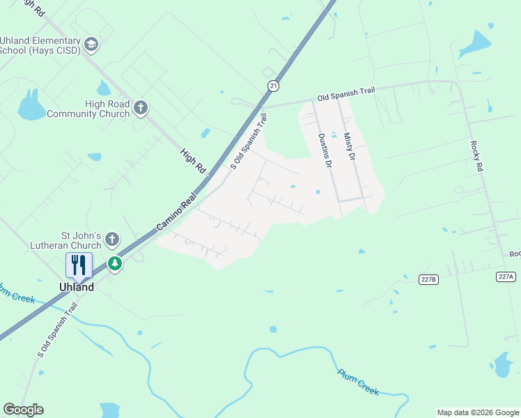 map of restaurants, bars, coffee shops, grocery stores, and more near 126 Rylea Court in Kyle
