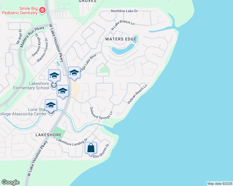 map of restaurants, bars, coffee shops, grocery stores, and more near 13707 Playa Lucia Court in Houston