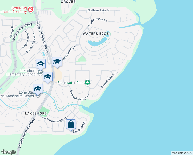 map of restaurants, bars, coffee shops, grocery stores, and more near 13707 Playa Lucia Court in Houston