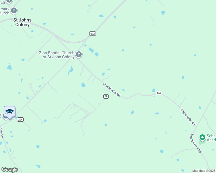map of restaurants, bars, coffee shops, grocery stores, and more near 530 Chamberlin Road in Dale