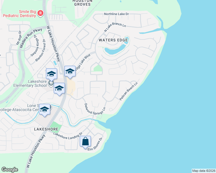 map of restaurants, bars, coffee shops, grocery stores, and more near 13707 Playa Lucia Court in Houston