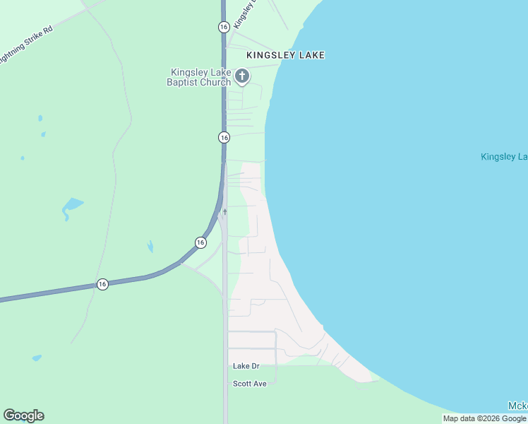 map of restaurants, bars, coffee shops, grocery stores, and more near 6608 Shawnee Avenue in Starke