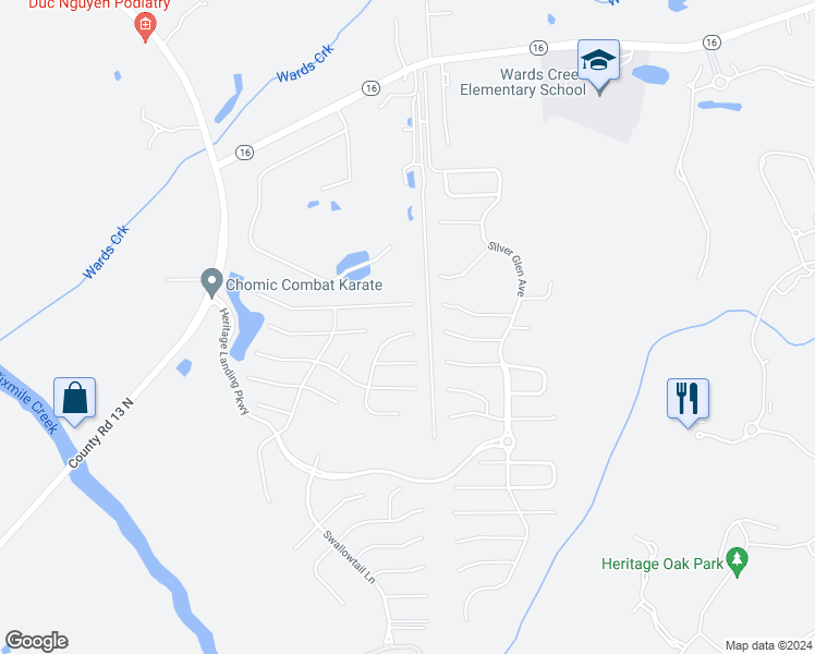 map of restaurants, bars, coffee shops, grocery stores, and more near 1447 River of May Street in St. Augustine