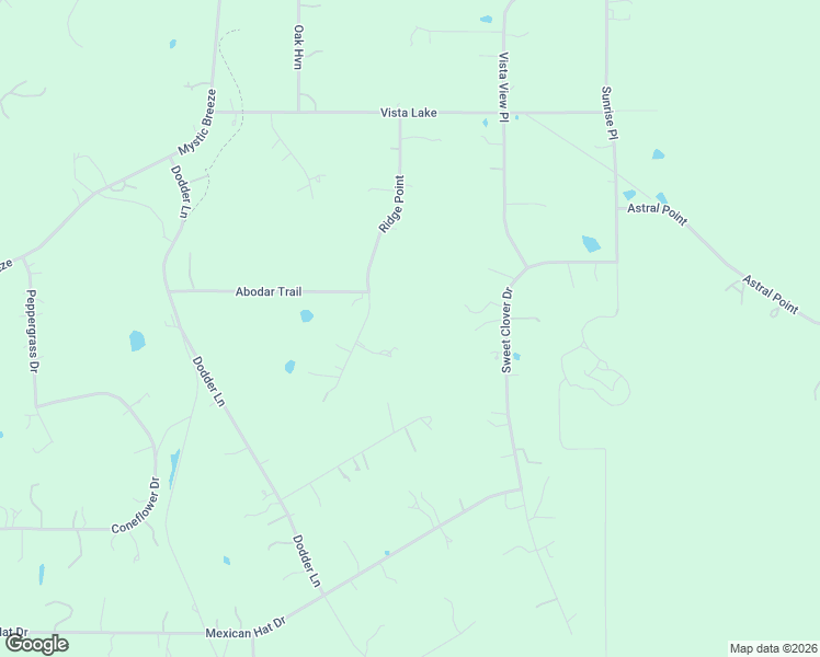 map of restaurants, bars, coffee shops, grocery stores, and more near 236 Ridge Point in Spring Branch