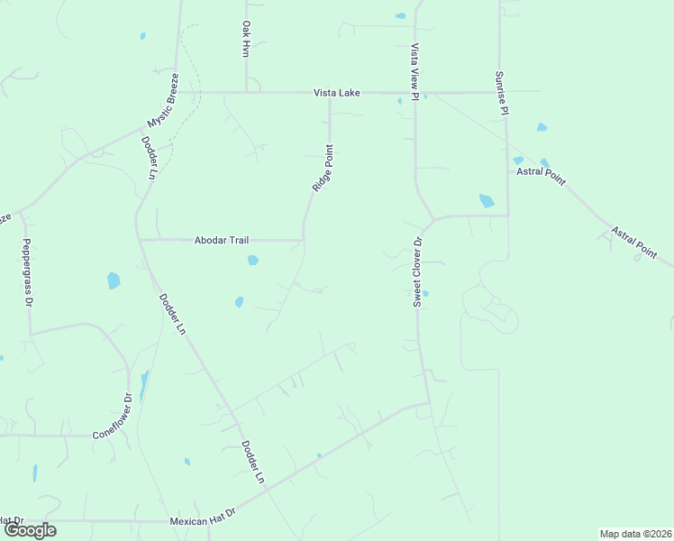 map of restaurants, bars, coffee shops, grocery stores, and more near 236 Ridge Point in Spring Branch