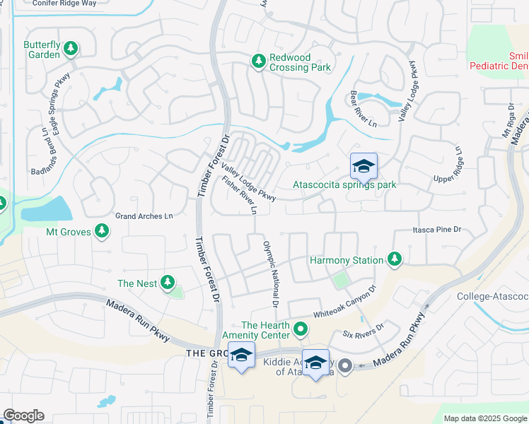 map of restaurants, bars, coffee shops, grocery stores, and more near 17007 Canton Hills Court in Humble