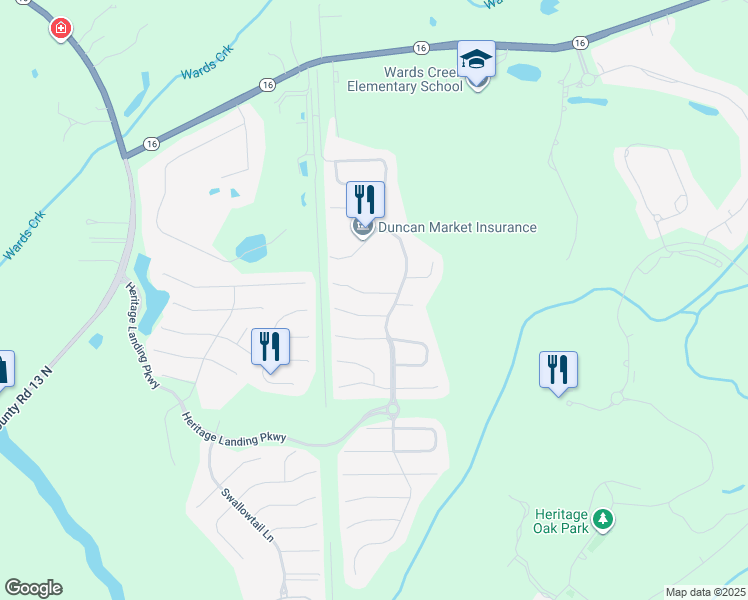 map of restaurants, bars, coffee shops, grocery stores, and more near 1119 Hyacinth Street in St. Augustine