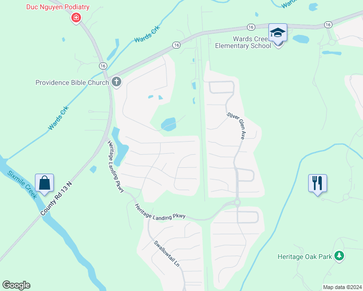 map of restaurants, bars, coffee shops, grocery stores, and more near 1853 Enterprise Avenue in St. Augustine