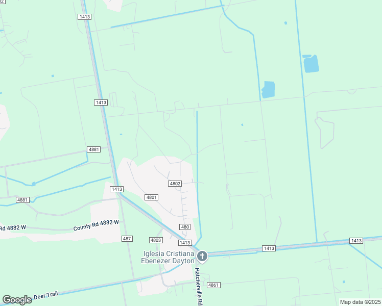 map of restaurants, bars, coffee shops, grocery stores, and more near 399 County Road 480 in Dayton