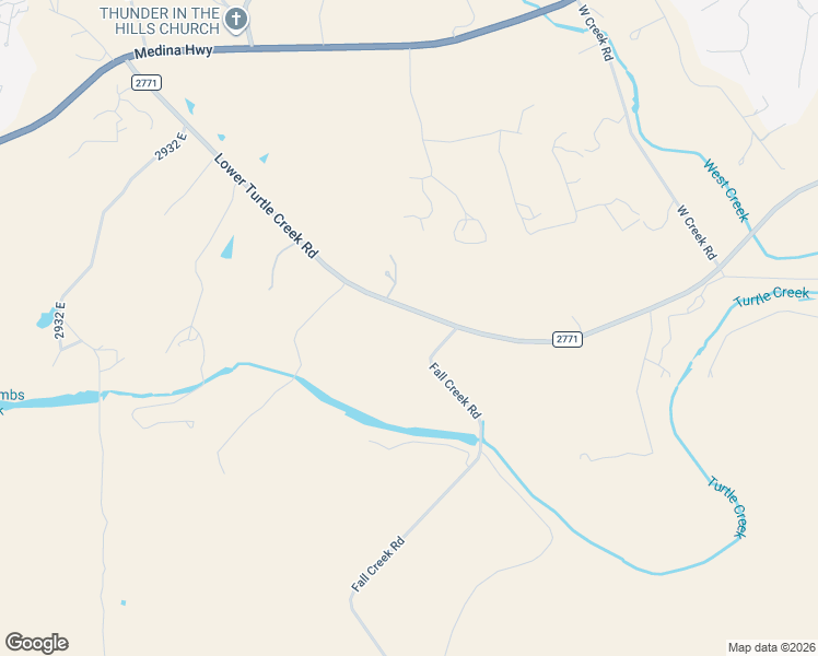 map of restaurants, bars, coffee shops, grocery stores, and more near 255 Lower Turtle Creek Road in Kerrville