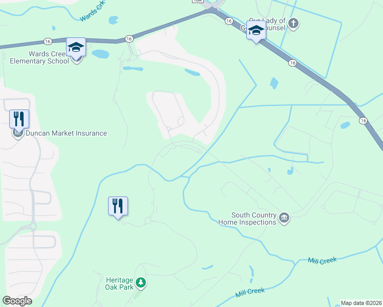 map of restaurants, bars, coffee shops, grocery stores, and more near 945 Registry Boulevard in St. Augustine