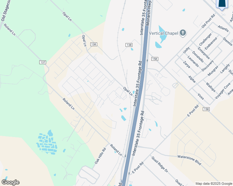 map of restaurants, bars, coffee shops, grocery stores, and more near in Kyle