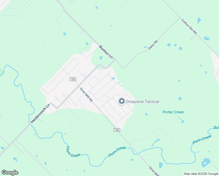 map of restaurants, bars, coffee shops, grocery stores, and more near 279 Grist Mill Road in Uhland