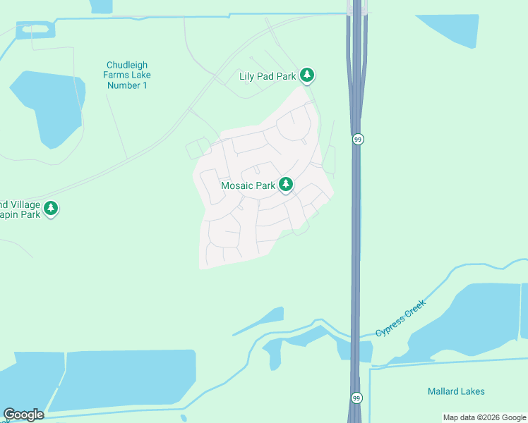 map of restaurants, bars, coffee shops, grocery stores, and more near Grand Parkway in Tomball