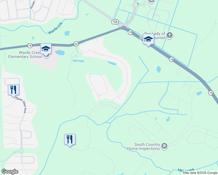 map of restaurants, bars, coffee shops, grocery stores, and more near 171 Laterra Links Circle in St. Augustine