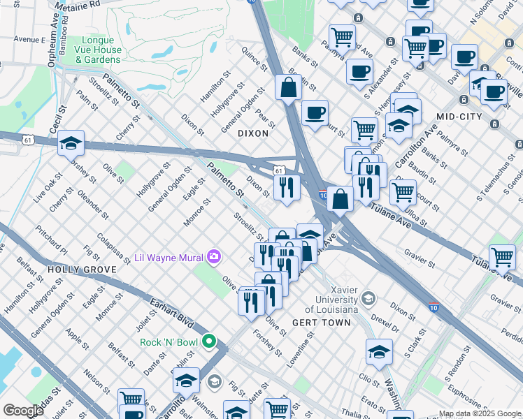 8415 Palmetto Street, New Orleans LA Walk Score