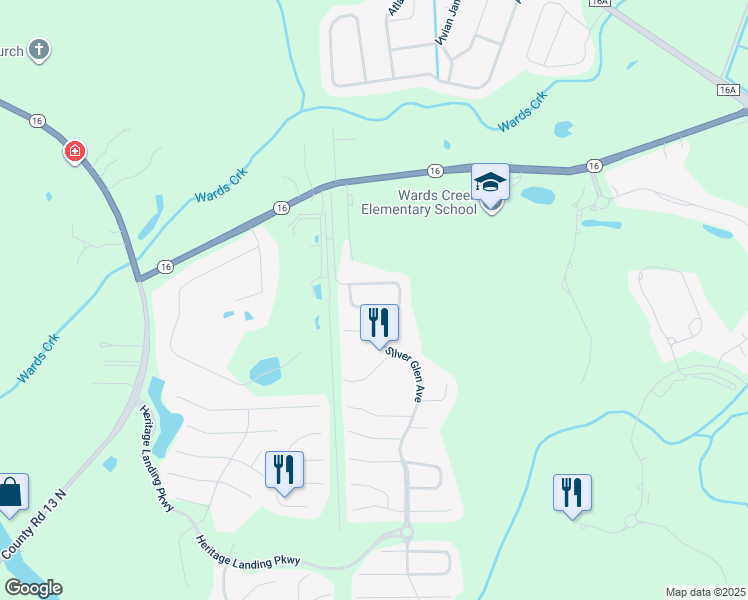 map of restaurants, bars, coffee shops, grocery stores, and more near 1528 Tawny Marsh Court in St. Augustine