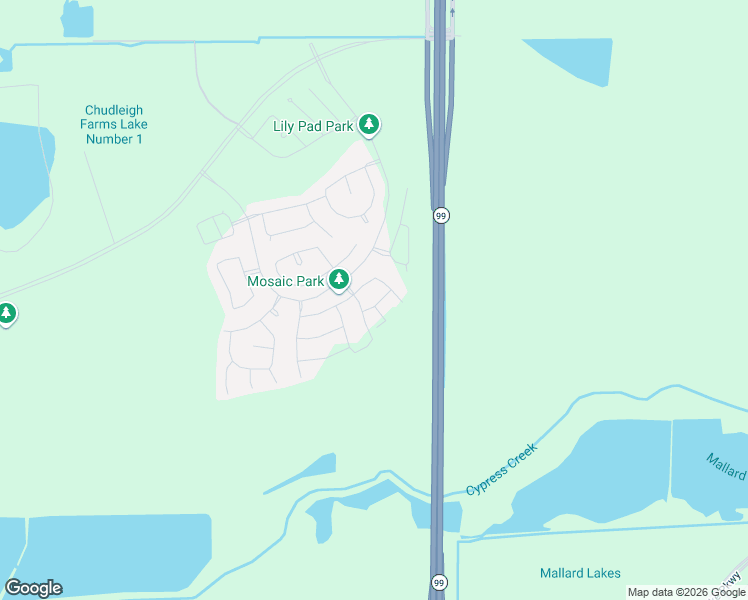 map of restaurants, bars, coffee shops, grocery stores, and more near Grand Parkway in Tomball