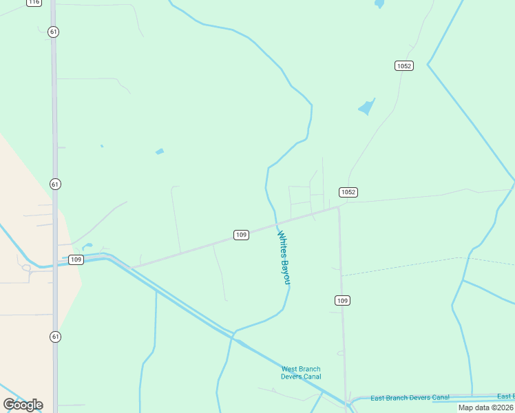 map of restaurants, bars, coffee shops, grocery stores, and more near 757 County Road 109 in Devers