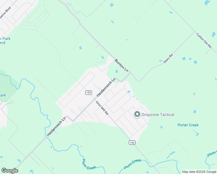 map of restaurants, bars, coffee shops, grocery stores, and more near 1998 Heidenreich Lane in Kyle