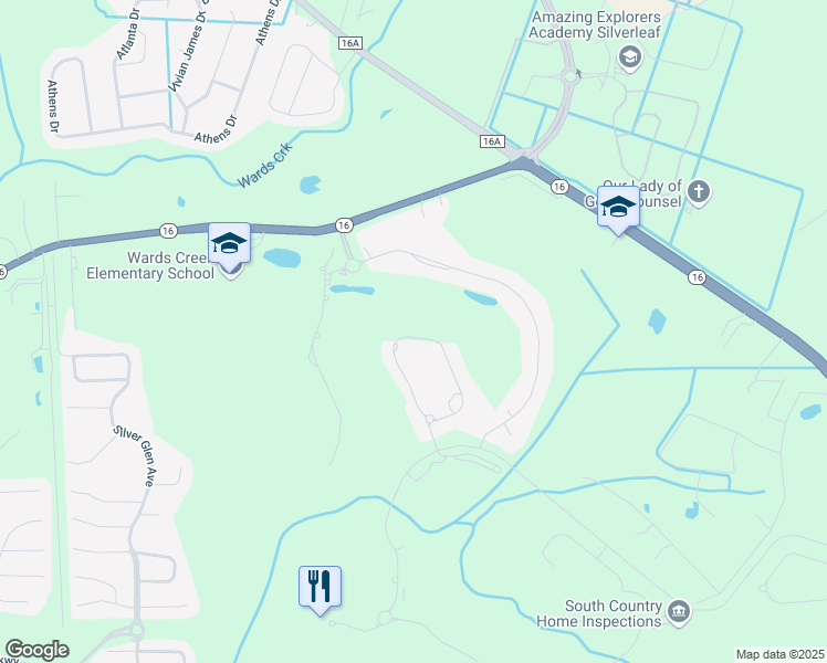 map of restaurants, bars, coffee shops, grocery stores, and more near 148 Laterra Links Circle in St. Augustine