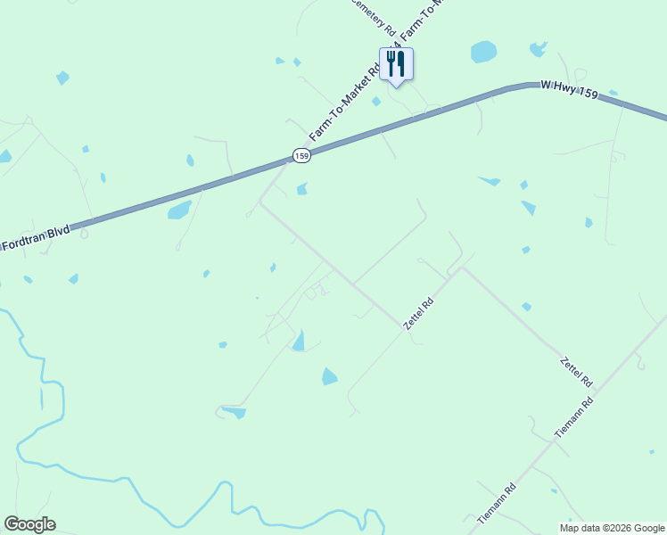 map of restaurants, bars, coffee shops, grocery stores, and more near 551 Zettel Road in New Ulm