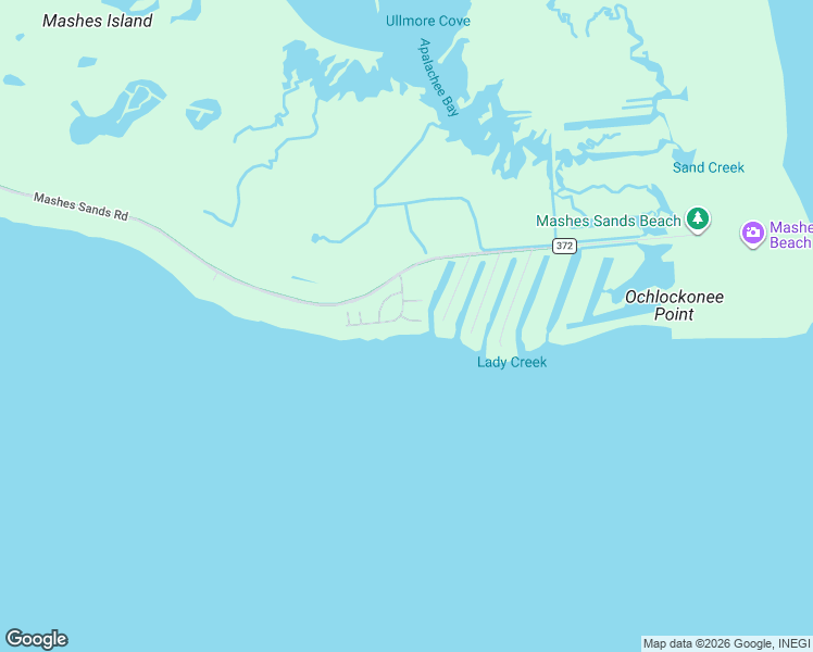 map of restaurants, bars, coffee shops, grocery stores, and more near 7 Cutty Sark Court in Panacea