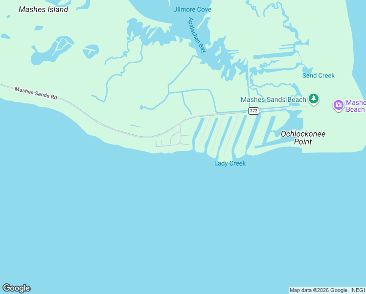 map of restaurants, bars, coffee shops, grocery stores, and more near 7 Cutty Sark Court in Panacea
