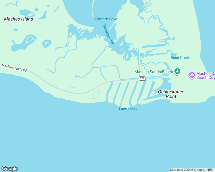 map of restaurants, bars, coffee shops, grocery stores, and more near 57 Top Sail Way Road in Panacea