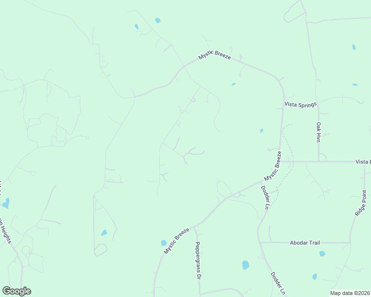 map of restaurants, bars, coffee shops, grocery stores, and more near 517 Left Fork Place in Spring Branch
