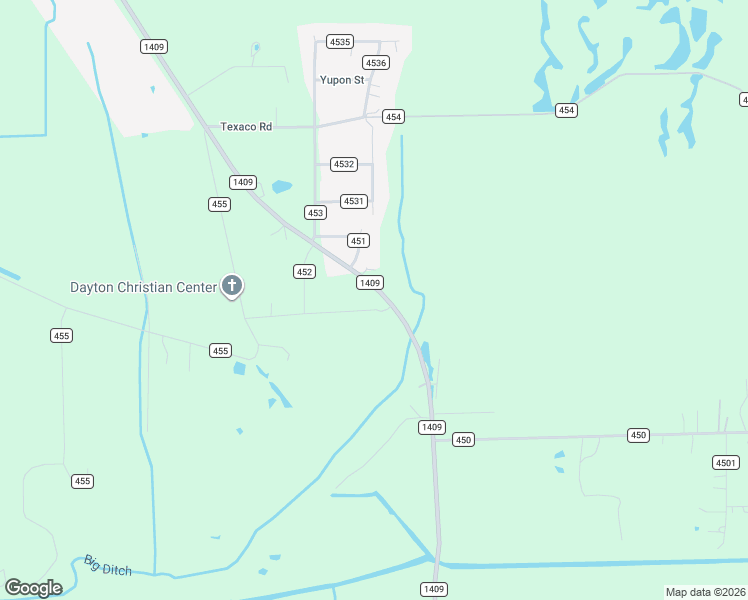 map of restaurants, bars, coffee shops, grocery stores, and more near 347 County Road 452 in Dayton