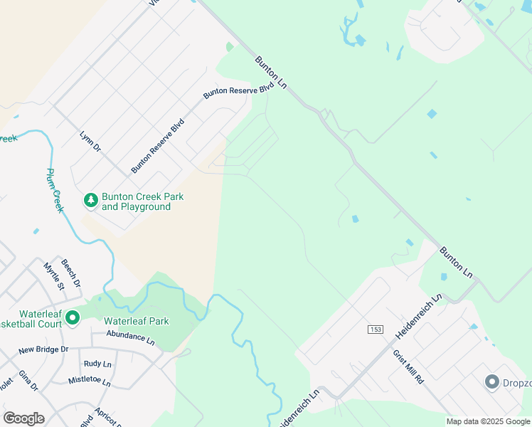 map of restaurants, bars, coffee shops, grocery stores, and more near 700 Bunton Lane in Kyle