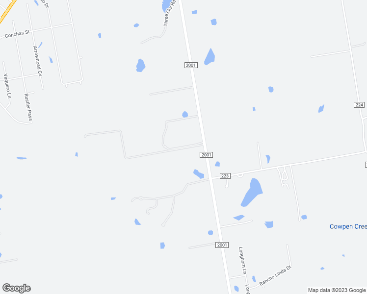 map of restaurants, bars, coffee shops, grocery stores, and more near 2275 Farm to Market Road 2001 in Niederwald