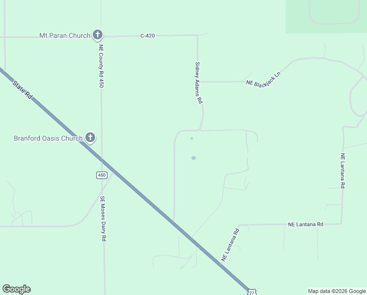 map of restaurants, bars, coffee shops, grocery stores, and more near 566 Northeast Magnolia Road in Branford