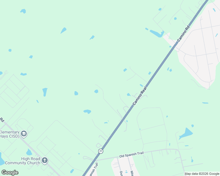 map of restaurants, bars, coffee shops, grocery stores, and more near 188 Camino Real in Uhland