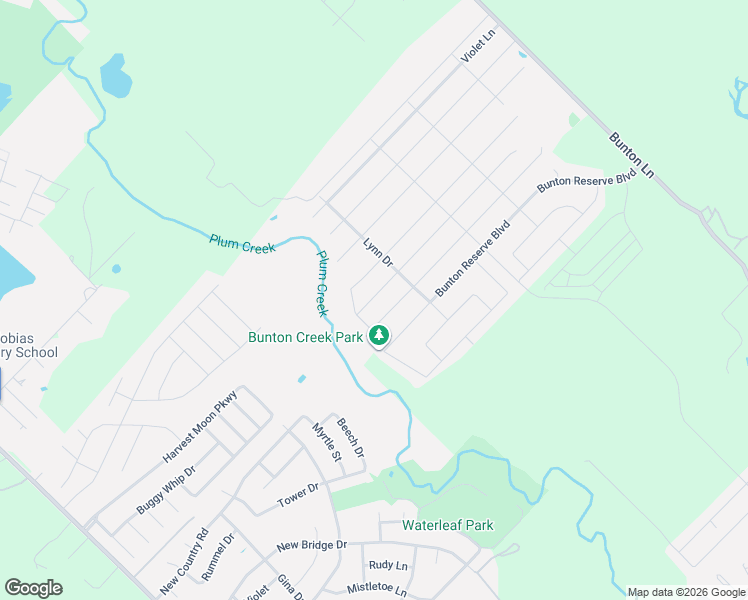 map of restaurants, bars, coffee shops, grocery stores, and more near 1672 Breanna Lane in Kyle