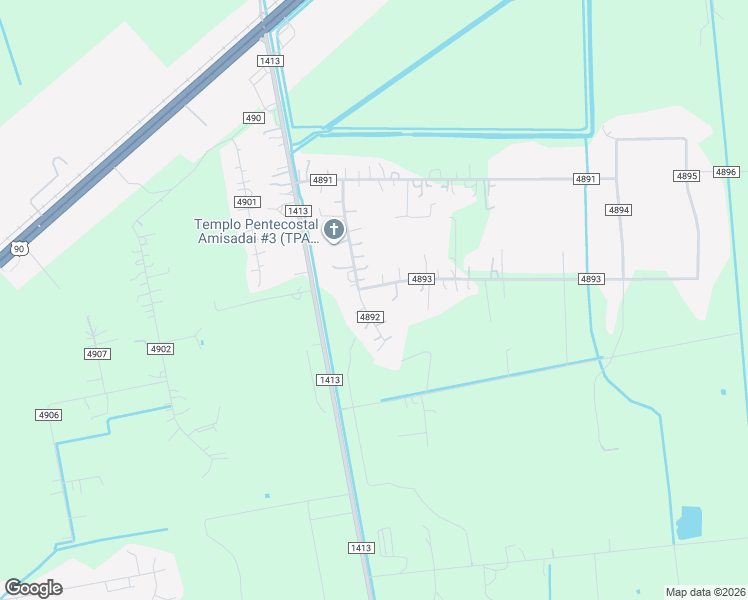 map of restaurants, bars, coffee shops, grocery stores, and more near 383 County Road 4892 in Dayton