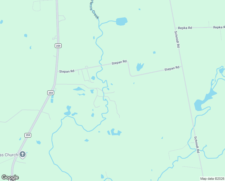 map of restaurants, bars, coffee shops, grocery stores, and more near 15150 Farm to Market 359 in Hempstead